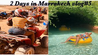 TRAVEL VLOG : The red city ( Marrakech) quad biking , aqua park -#vlog 5