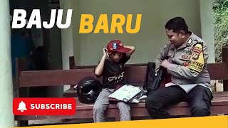 PAK BHABIN BELI BAJU SEKOLAH UNTUK ADEK RAKA ,BIAR BISA KESEKOLAH