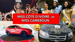 🙆‍♀️😂AFFAIRE DE VOITURE DE MISS CÔTE ET MISS CAMEROUN