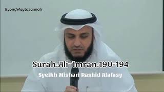 SURAH ALI-'IMRAN | SYEIKH MISHARY RASHID ALAFASY |TERBARU