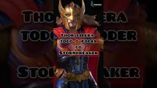 Thor libera todo o poder do Stormbreaker