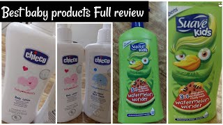 Chicco products for children ||Suave kids Review