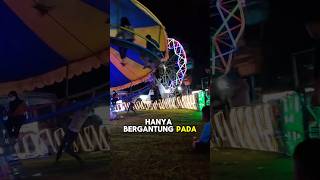 Wahana Pasar Malam Mengancam Nyawa #shortvideo #shorts