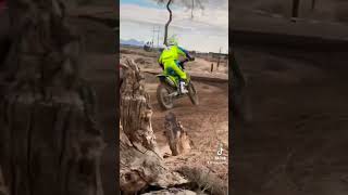 Ripping a super rough track. #moto #motocross #dirtbike #desertracing #bikelife #dirtbikefails