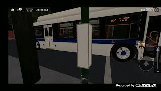 GalaxyTrainz Exclusive: MTA B100 Action @ Filmore Av/ East 51 St