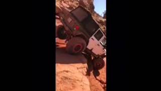 Bella Jeep Girl - Downhill  Rock Crawl