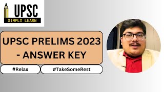 UPSC Prelims 2023 Answer Key? #upscprelims #upscprelims2023 #upsc #answerkey