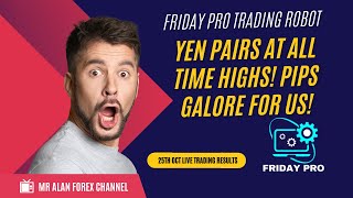 📈 Friday Pro Bot Dominates! | Live Forex Update: USDJPY All-Time Highs & 2,290 Pips Profits 🔥