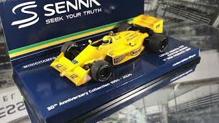 Minichamps 1/43 Ayrton Senna Lotus 99T ‘Team Lotus Honda’ 1st Monaco GP 1987 ’Commemorative Edition’