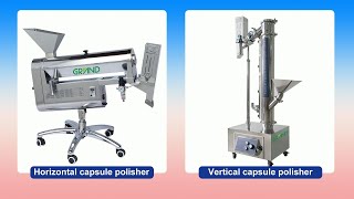 Capsule Polishing Machine Capsule Sorter and Polisher #capsulemachine #polishingmachine