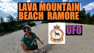 Lava Mountain Beach Ramore UFO Base