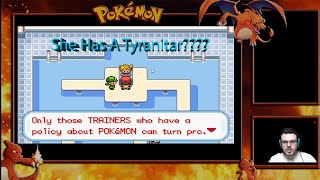 Drowning Misty and her Tyranitar! Pokemon Fire Red Randomizer Nuzlocke Ep. 4