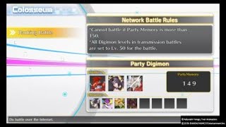 DIGIMON STORY CYBER SLEUTH first online battle