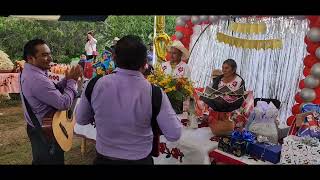 cumpleaños de don celestino lopez y doña Maria Lopez, yerbabuena mixtepec, Perseguidos de San Juan