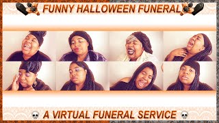 Mom's Reaction To A Funny Halloween Funeral