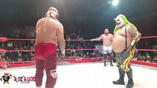 Canek y Dr Wagner JR cruzan amenazas con Fresero JR y Pig Destructor