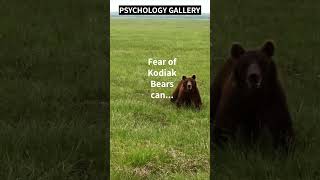 FEAR of the Kodiak Bear can do THIS!!! 👀#shorts #shortsvideo #motivation #psychology