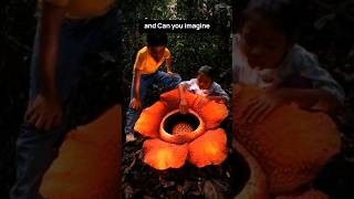 World's largest flower | Monster Flower #shorts #rafflesia arnoldii