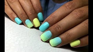 The Best Nail Art Designs / ДИЗАЙН МАНИКЮРА САХАРНЫЙ ГРАДИЕНТ