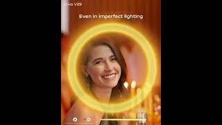 The Night Portrait with Smart Aura Light of the vivo V29 is here