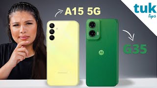 Galaxy A15 5G vs Moto G35 Qual é o MELHOR para COMPRAR em 2025? comparativo