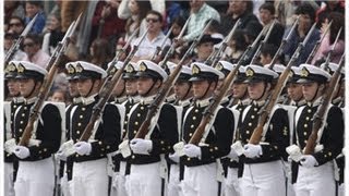 Escuela Naval:Parada Militar 1994,Chile/Der Nibelungen Marsch