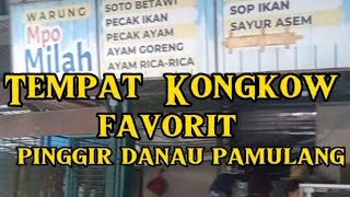 Tempat kongkow favorit pinggir danau pamulang | Setu7muara | Setu pamulang #pamulangfoodies