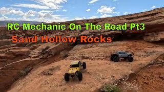 Rc Mechanic on The Road Pt 3 Crawling On The Rocks Sand Hollow