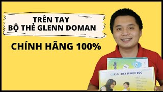 Trên tay bộ thẻ học Glenn Doman chuẩn chính hãng