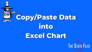 How to Copy and Paste to Add new Data To Excel Chart