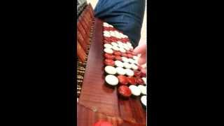 Learn to play Chromatic Button Accordion Scale of C on 3 rows using 3 fingers exercise