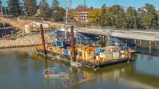 New Windsor Bridge construction timelapse