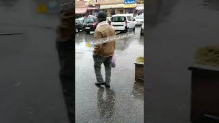 أمطار الخير 🌧️في ساحة المشور تيزنيت اليوم 15/02/2023 الحمد لله 😍 #tiznit