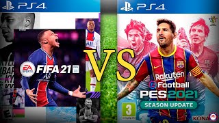 FIFA 21 vs PES 2021 Trailers Comparison | Which Will You Get? (If Any) From What You've Seen So Far!