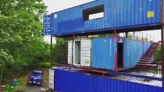 The container house with a view