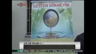 Soma'da Belediyenin Atık yağ toplama kampanyası TRT Türk'te...