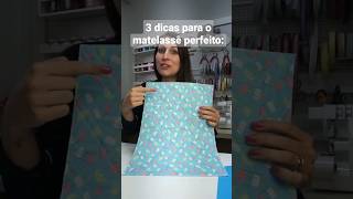 Siga essas DICAS para fazer um MATELASSÊ perfeito! O vídeo completo estará no canal esse sábado!!!