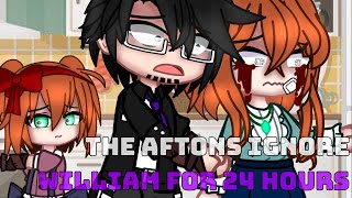 The Aftons Ignore William For 24 Hours || FNAF || Gacha