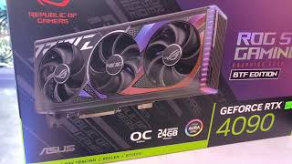 Tarjeta de Video Asus Rog Strix RTX 4090 Nvidia BTF Zero Cables