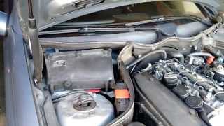 Easy Cockpit Air Filter Change - Mercedes C Class w203 220 CDI Diesel