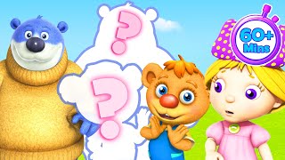 אגדת ארבעה דובים! 🥣🐻 | מעל שעה של קריקטורות לילדים