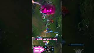 Free Dark Seal stacks #leagueoflegends #riotgames #gaming #singed #junglediff