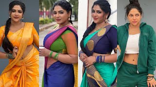 baakiyalakshmi serial actress reshma pasupuleti gorgeous looks video💛❤️🥰