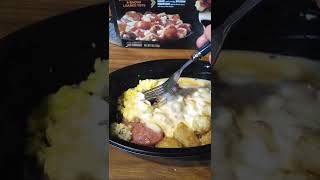 Redo Of Devour All Day Breakfast Double Sausage And Bacon Loaded Tots Review Video.