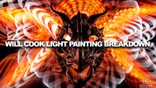 Will Cook Image Breakdown from Light Painting Brushes LIVE 02-18-2023