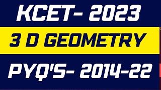 KCET/THREE DIMENSIONAL GEOMETRY/PYQ/COORDINATES OF FOOT OF PERPENDICULAR DRAW FROM ORIGIN TO  PLANE