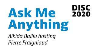 DISC 2020 Ask Me Anything: Alkida Balliu hosting Pierre Fraigniaud