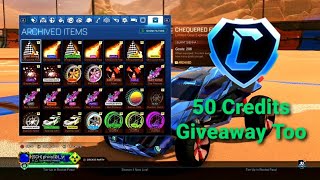 PS4 Rocket League Item Giveaway | Credit Giveaway | Rocket League Trading | Road to 200