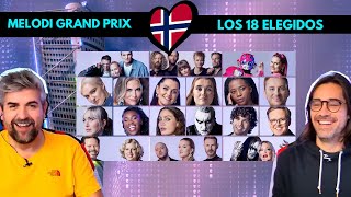 REACTION MELODI GRAND PRIX  NORWAY / Próxima Parada Malmö / with SUBTITLES