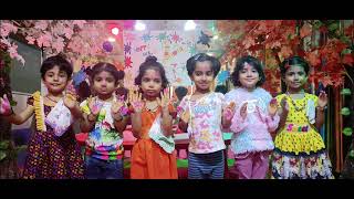 Holi celebration at school | Daffodils Nextgen School